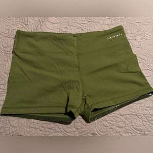 IAMBECOMING workout shorts size L.
